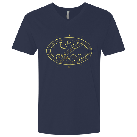 T-Shirts Midnight Navy / X-Small Tech bat Men's Premium V-Neck