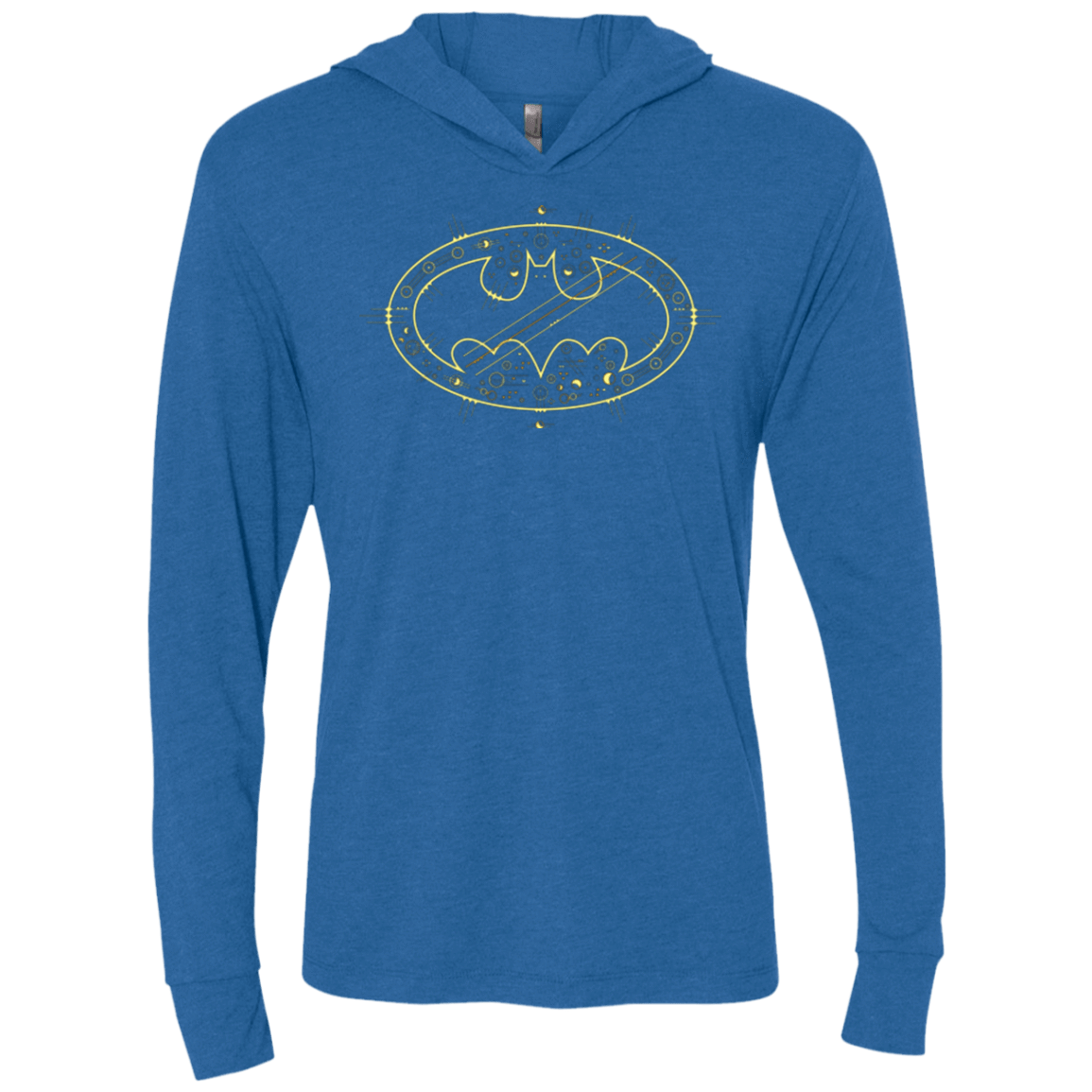 T-Shirts Vintage Royal / X-Small Tech bat Triblend Long Sleeve Hoodie Tee