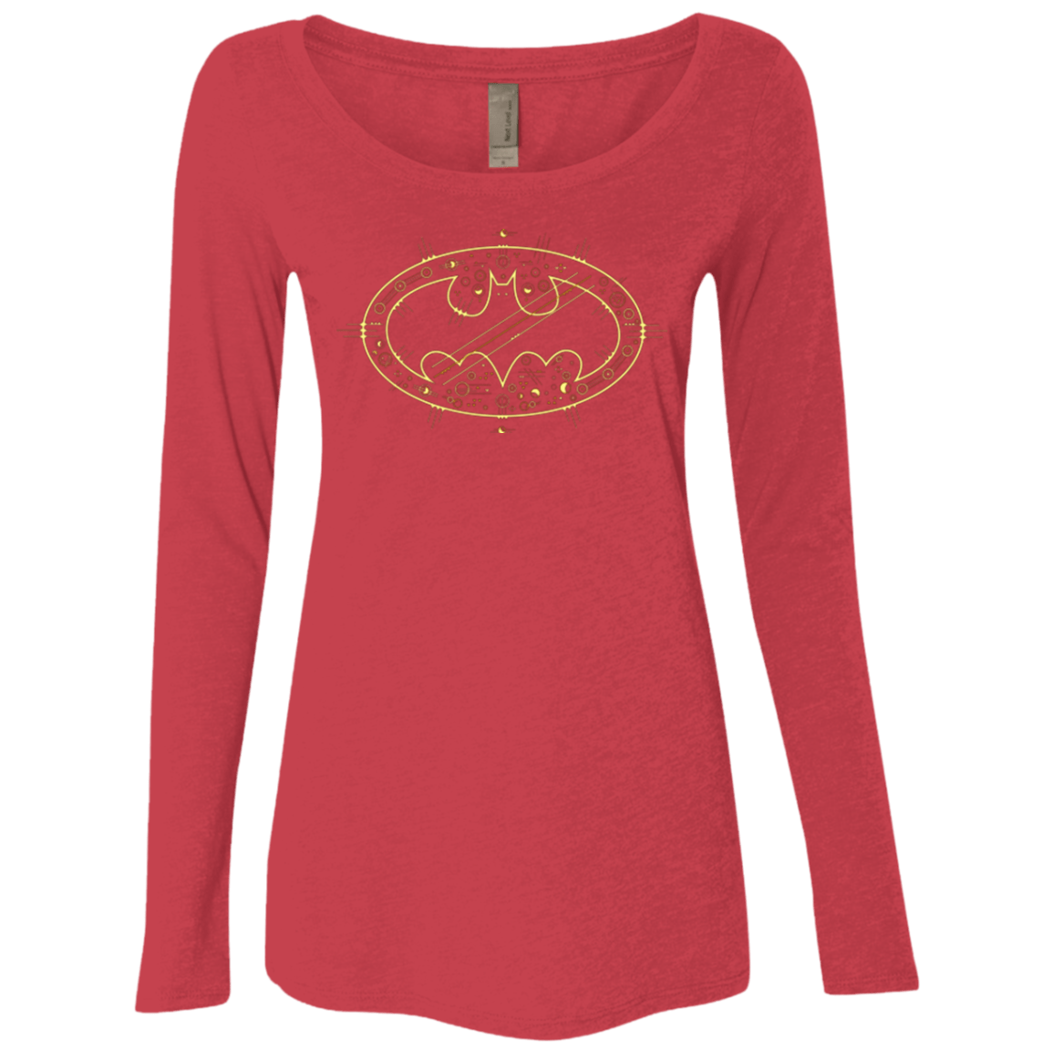 T-Shirts Vintage Red / Small Tech bat Women's Triblend Long Sleeve Shirt
