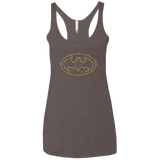 T-Shirts Macchiato / X-Small Tech bat Women's Triblend Racerback Tank