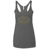T-Shirts Premium Heather / X-Small Tech bat Women's Triblend Racerback Tank