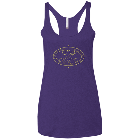 T-Shirts Purple / X-Small Tech bat Women's Triblend Racerback Tank