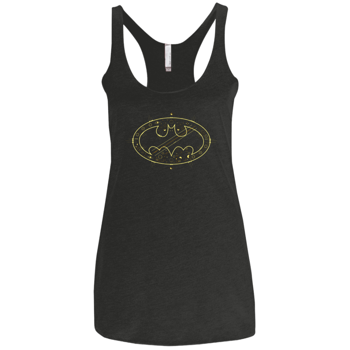 T-Shirts Vintage Black / X-Small Tech bat Women's Triblend Racerback Tank