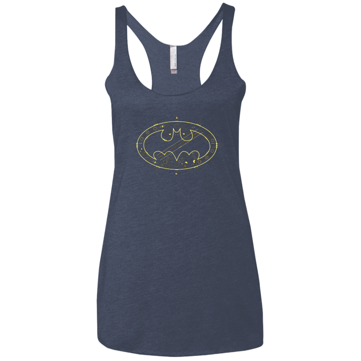 T-Shirts Vintage Navy / X-Small Tech bat Women's Triblend Racerback Tank