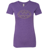 T-Shirts Purple Rush / Small Tech bat Women's Triblend T-Shirt
