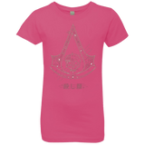 T-Shirts Hot Pink / YXS Tech Creed Girls Premium T-Shirt