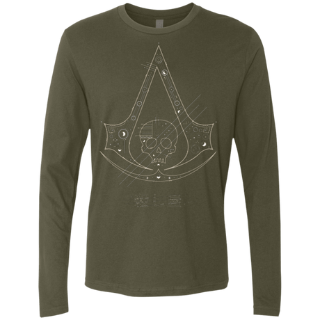 T-Shirts Military Green / Small Tech Creed Men's Premium Long Sleeve