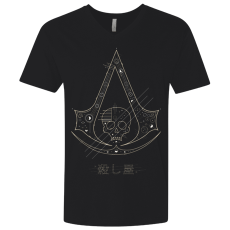 T-Shirts Black / X-Small Tech Creed Men's Premium V-Neck