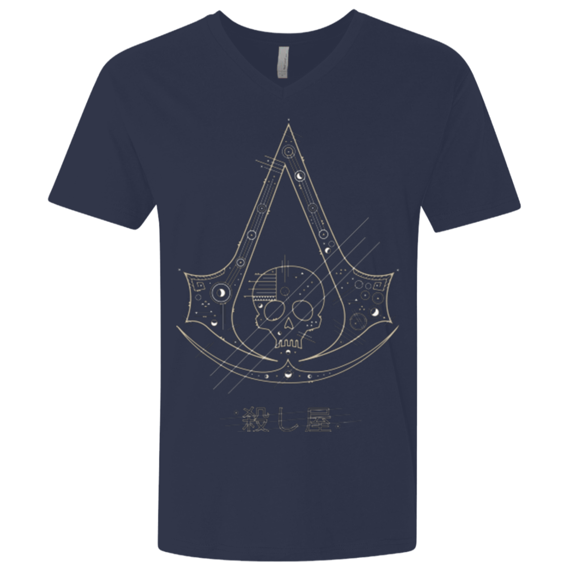 T-Shirts Midnight Navy / X-Small Tech Creed Men's Premium V-Neck