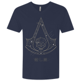 T-Shirts Midnight Navy / X-Small Tech Creed Men's Premium V-Neck