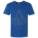 T-Shirts Royal / X-Small Tech Creed Men's Premium V-Neck