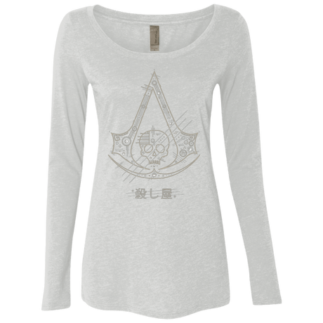 T-Shirts Heather White / Small Tech Creed Women's Triblend Long Sleeve Shirt