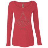 T-Shirts Vintage Red / Small Tech Creed Women's Triblend Long Sleeve Shirt
