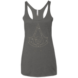 T-Shirts Premium Heather / X-Small Tech Creed Women's Triblend Racerback Tank