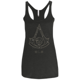 T-Shirts Vintage Black / X-Small Tech Creed Women's Triblend Racerback Tank