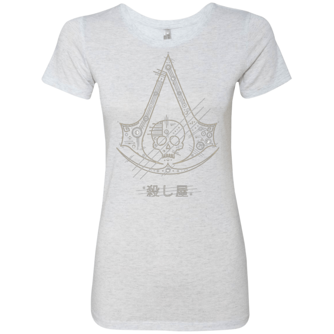 T-Shirts Heather White / Small Tech Creed Women's Triblend T-Shirt
