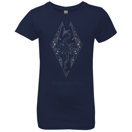 T-Shirts Midnight Navy / YXS Tech Draco Girls Premium T-Shirt