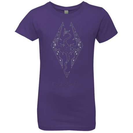 T-Shirts Purple Rush / YXS Tech Draco Girls Premium T-Shirt