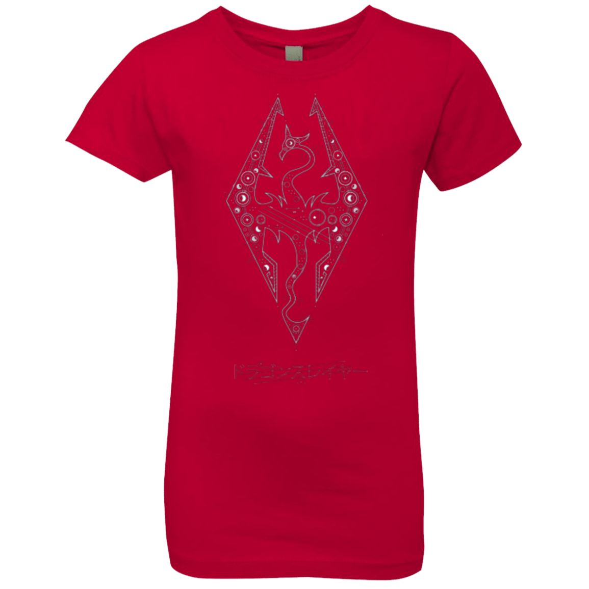 T-Shirts Red / YXS Tech Draco Girls Premium T-Shirt