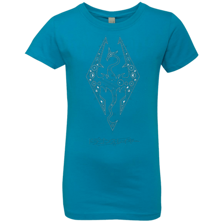 T-Shirts Turquoise / YXS Tech Draco Girls Premium T-Shirt