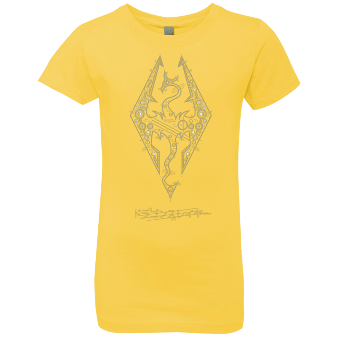 T-Shirts Vibrant Yellow / YXS Tech Draco Girls Premium T-Shirt