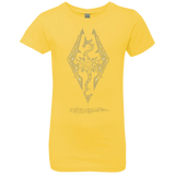 T-Shirts Vibrant Yellow / YXS Tech Draco Girls Premium T-Shirt