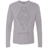 T-Shirts Heather Grey / Small Tech Draco Men's Premium Long Sleeve