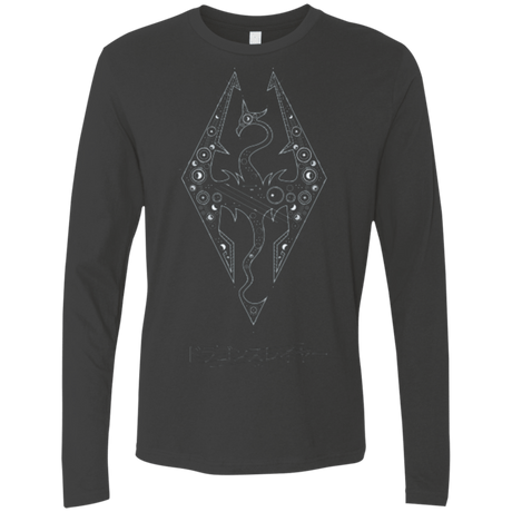 T-Shirts Heavy Metal / Small Tech Draco Men's Premium Long Sleeve