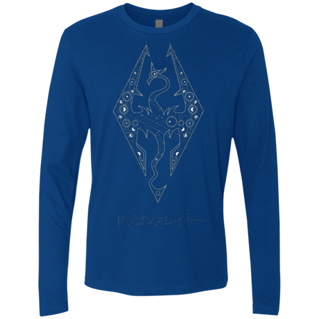 T-Shirts Royal / Small Tech Draco Men's Premium Long Sleeve