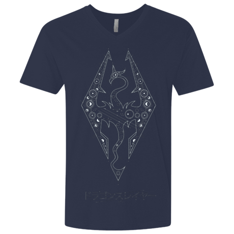 T-Shirts Midnight Navy / X-Small Tech Draco Men's Premium V-Neck