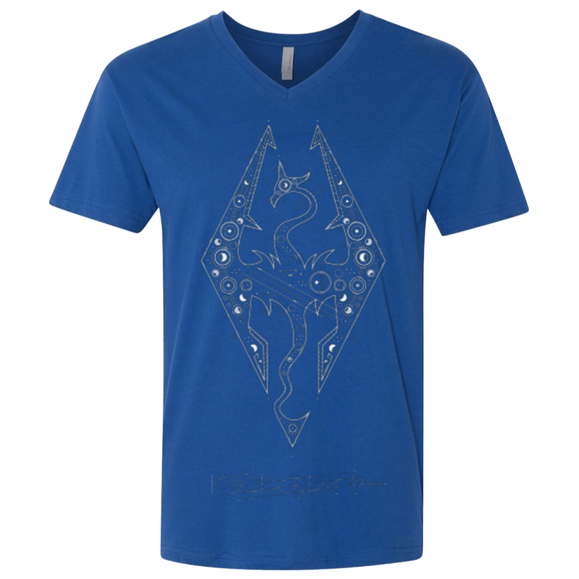 T-Shirts Royal / X-Small Tech Draco Men's Premium V-Neck