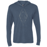 T-Shirts Indigo / X-Small Tech Draco Triblend Long Sleeve Hoodie Tee