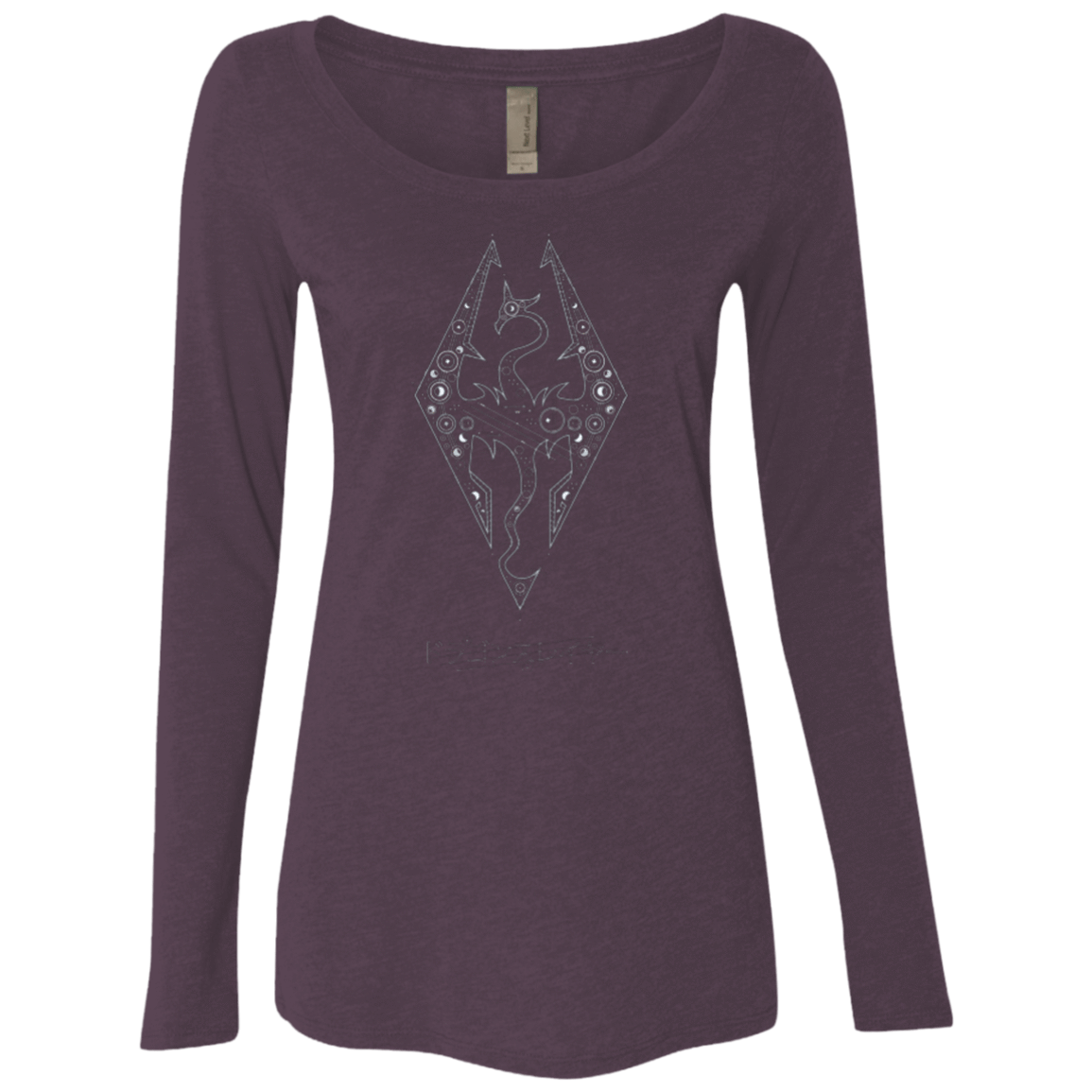 T-Shirts Vintage Purple / Small Tech Draco Women's Triblend Long Sleeve Shirt