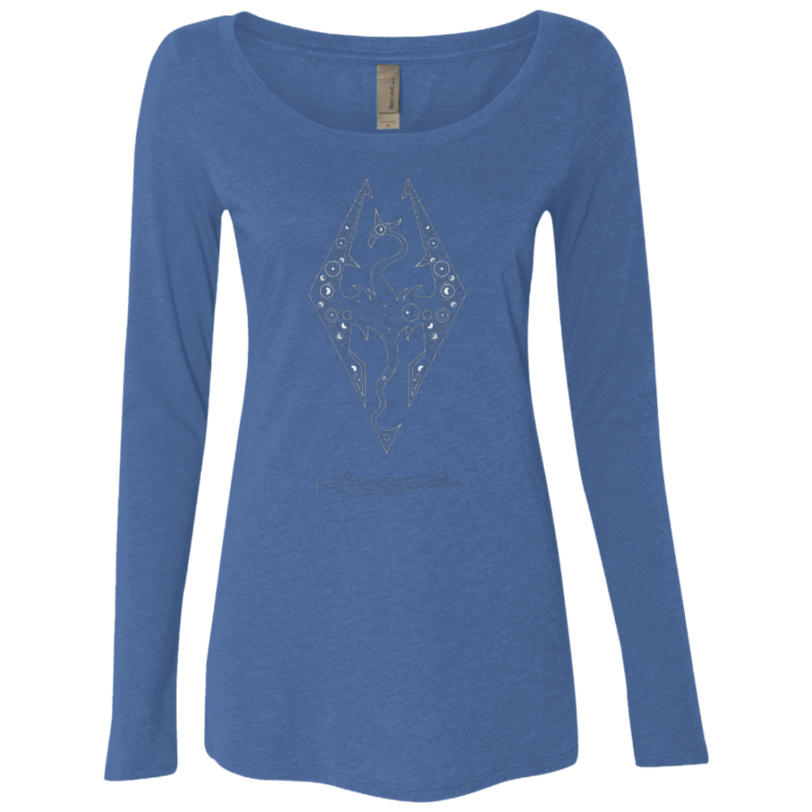 T-Shirts Vintage Royal / Small Tech Draco Women's Triblend Long Sleeve Shirt