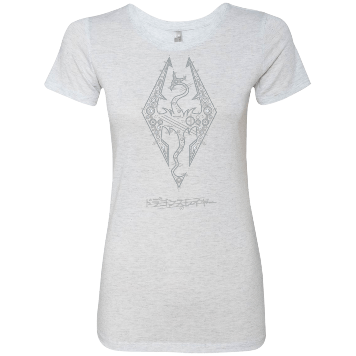 T-Shirts Heather White / Small Tech Draco Women's Triblend T-Shirt