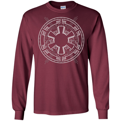 T-Shirts Maroon / S Tech empire Men's Long Sleeve T-Shirt