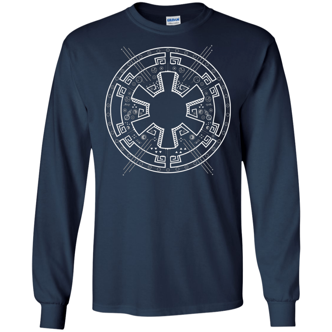 T-Shirts Navy / S Tech empire Men's Long Sleeve T-Shirt
