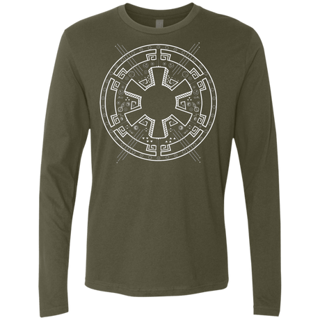 T-Shirts Military Green / S Tech empire Men's Premium Long Sleeve