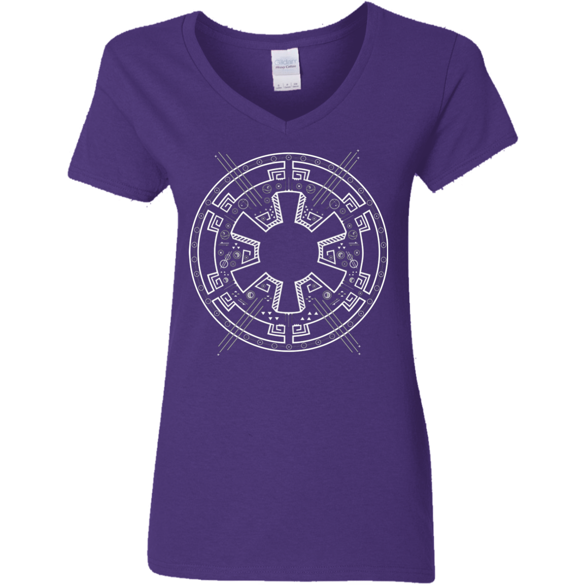T-Shirts Purple / S Tech empire Women's V-Neck T-Shirt