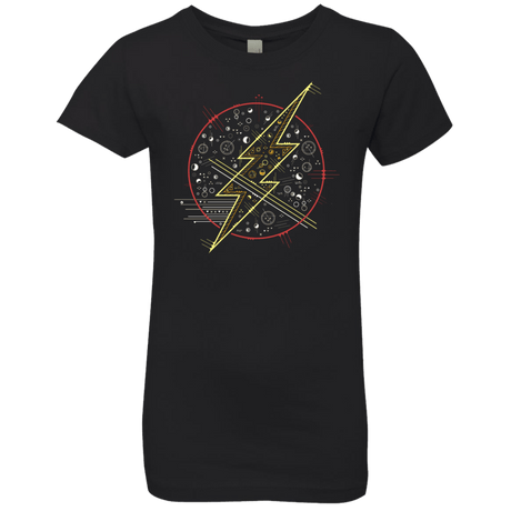 T-Shirts Black / YXS Tech Flash Girls Premium T-Shirt