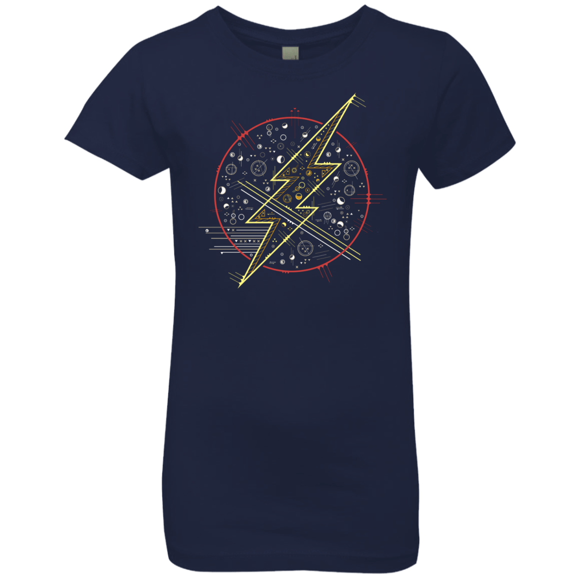 T-Shirts Midnight Navy / YXS Tech Flash Girls Premium T-Shirt