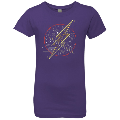 T-Shirts Purple Rush / YXS Tech Flash Girls Premium T-Shirt