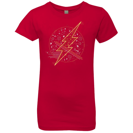 T-Shirts Red / YXS Tech Flash Girls Premium T-Shirt
