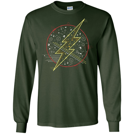 T-Shirts Forest Green / S Tech Flash Men's Long Sleeve T-Shirt