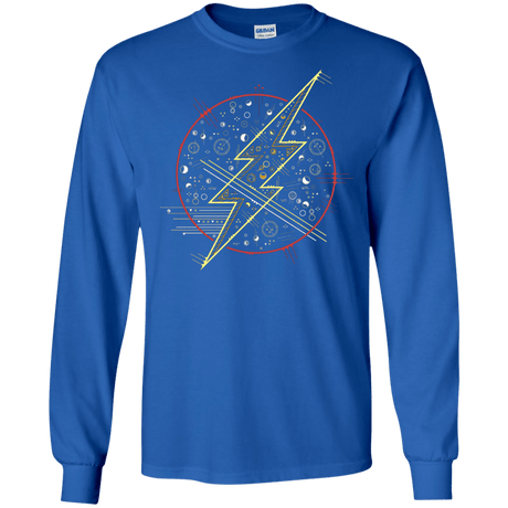 T-Shirts Royal / S Tech Flash Men's Long Sleeve T-Shirt