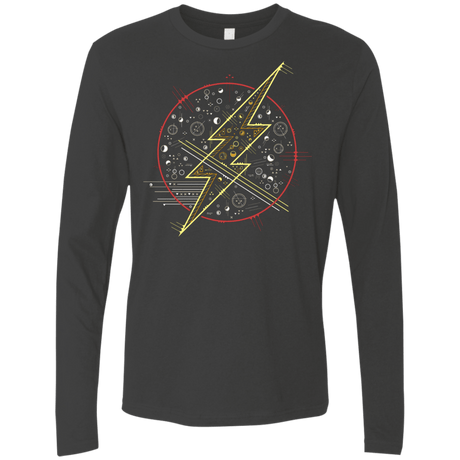 T-Shirts Heavy Metal / S Tech Flash Men's Premium Long Sleeve