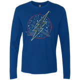 T-Shirts Royal / S Tech Flash Men's Premium Long Sleeve