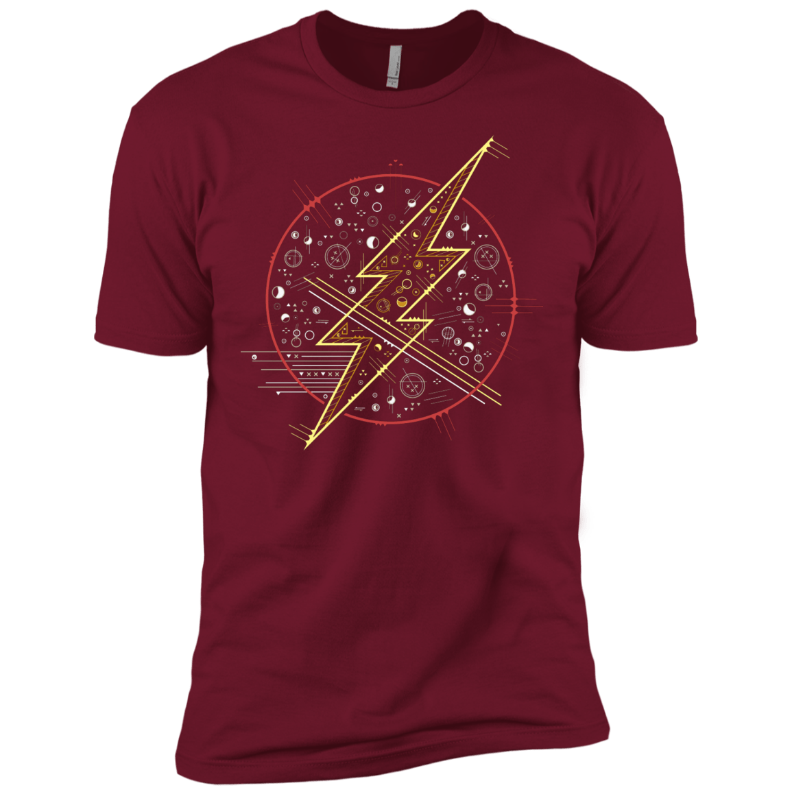 T-Shirts Cardinal / X-Small Tech Flash Men's Premium T-Shirt
