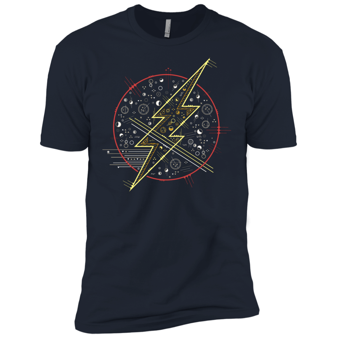 T-Shirts Midnight Navy / X-Small Tech Flash Men's Premium T-Shirt