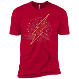 T-Shirts Red / X-Small Tech Flash Men's Premium T-Shirt